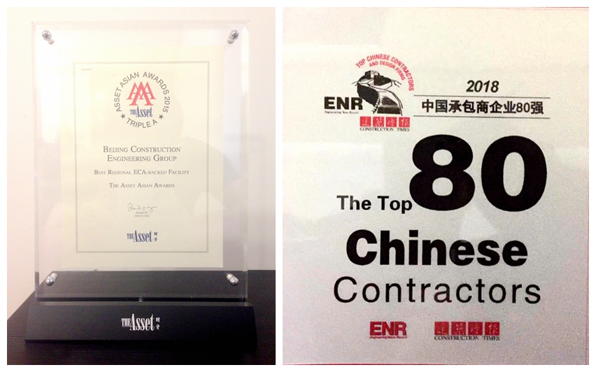 Best Regional ECA-Backed Facility & The Top 80 Chinese Contractors