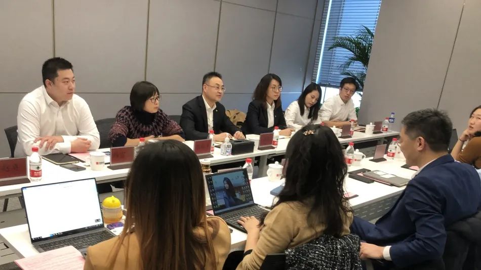 汪勇带队到北京首钢基金有限公司开展座谈交流