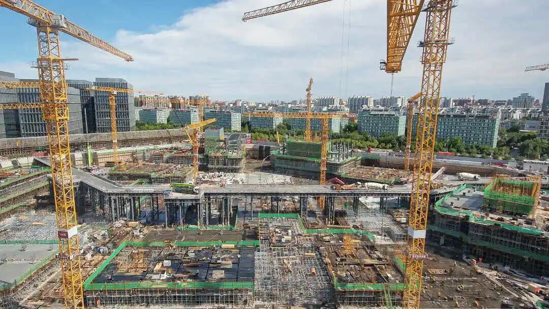 北京市属首个装配式钢栈桥助力安宁庄项目跑出“加速度”