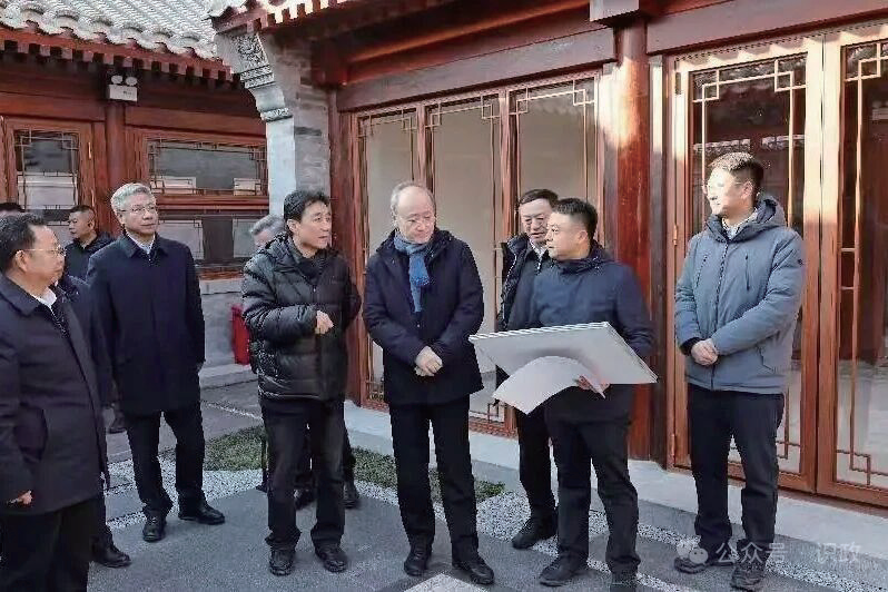 市领导调研公司西总布城市更新项目